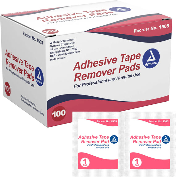 Dynarex Adhesive Tape Remover Pads