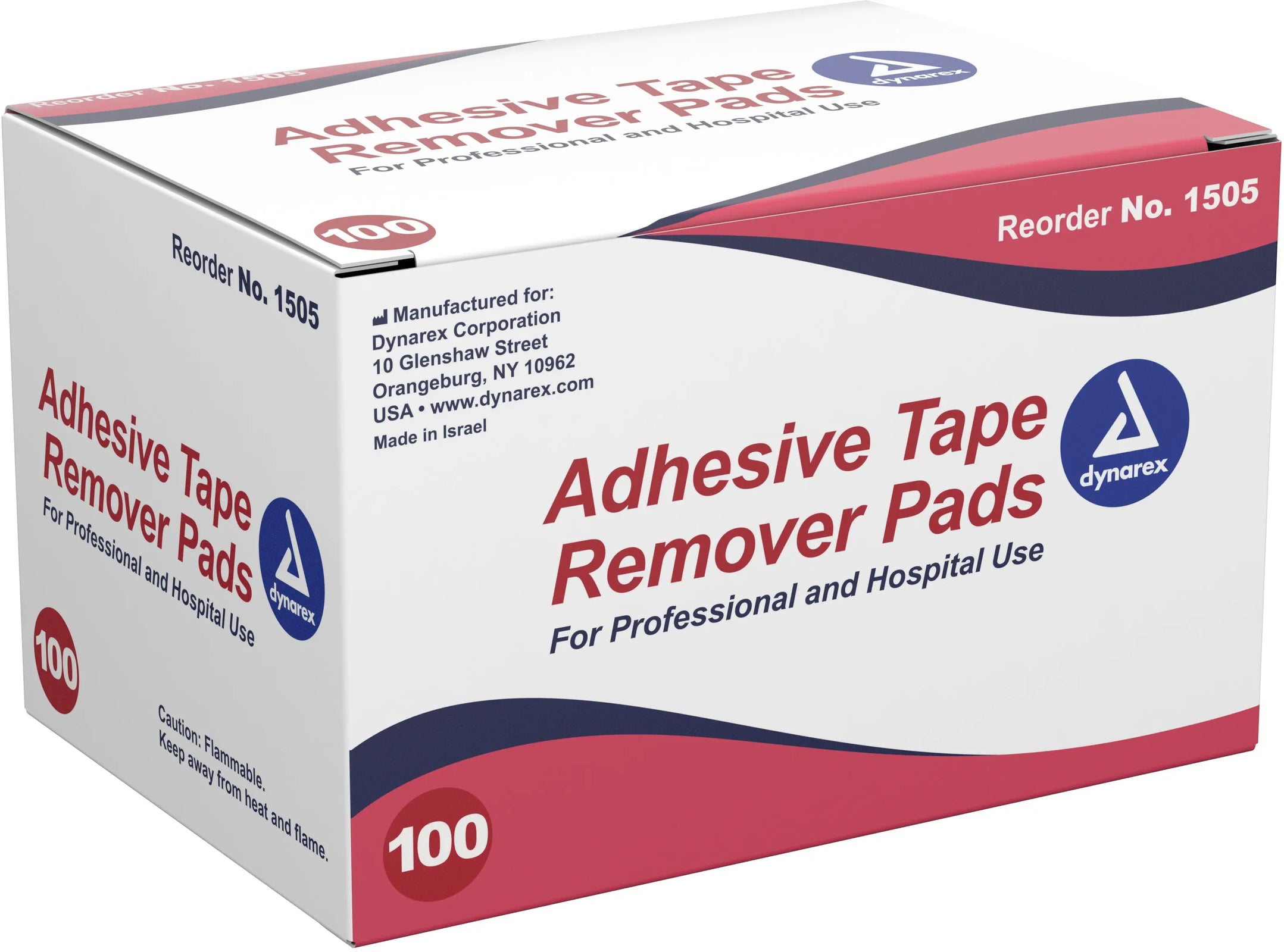 Dynarex Adhesive Tape Remover Pads