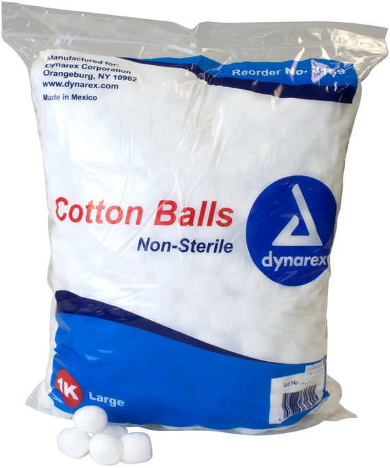 Dynarex Cotton Balls Non-Sterile