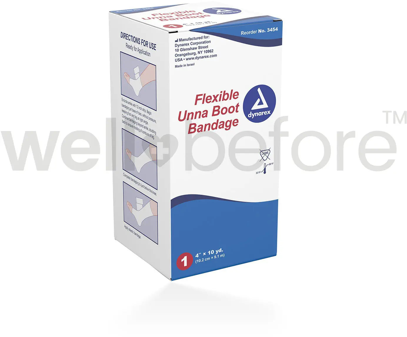 Dynarex Flexible Unna Foot Bandage