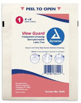 Dynarex View Guard Transparent Dressings Sterile