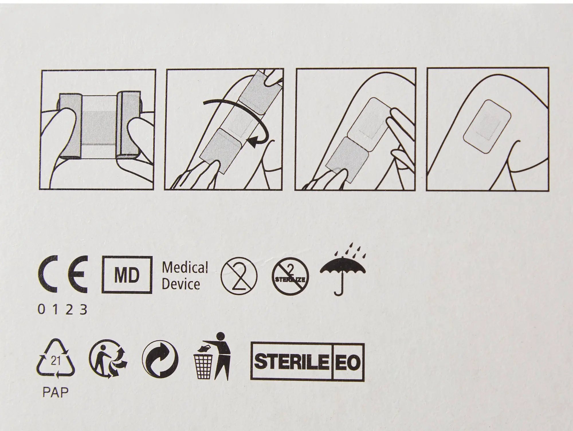 Hartmann Cosmopor Sterile Adhesive Wound Dressing