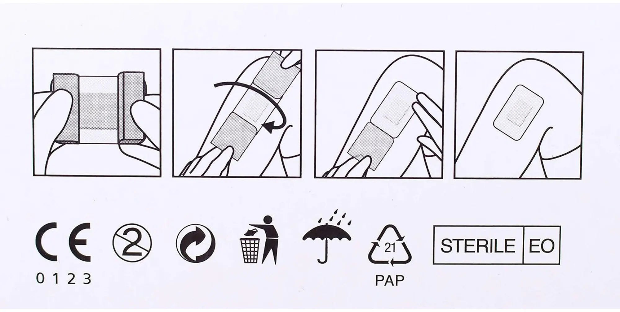 Hartmann Cosmopor Sterile Adhesive Wound Dressing
