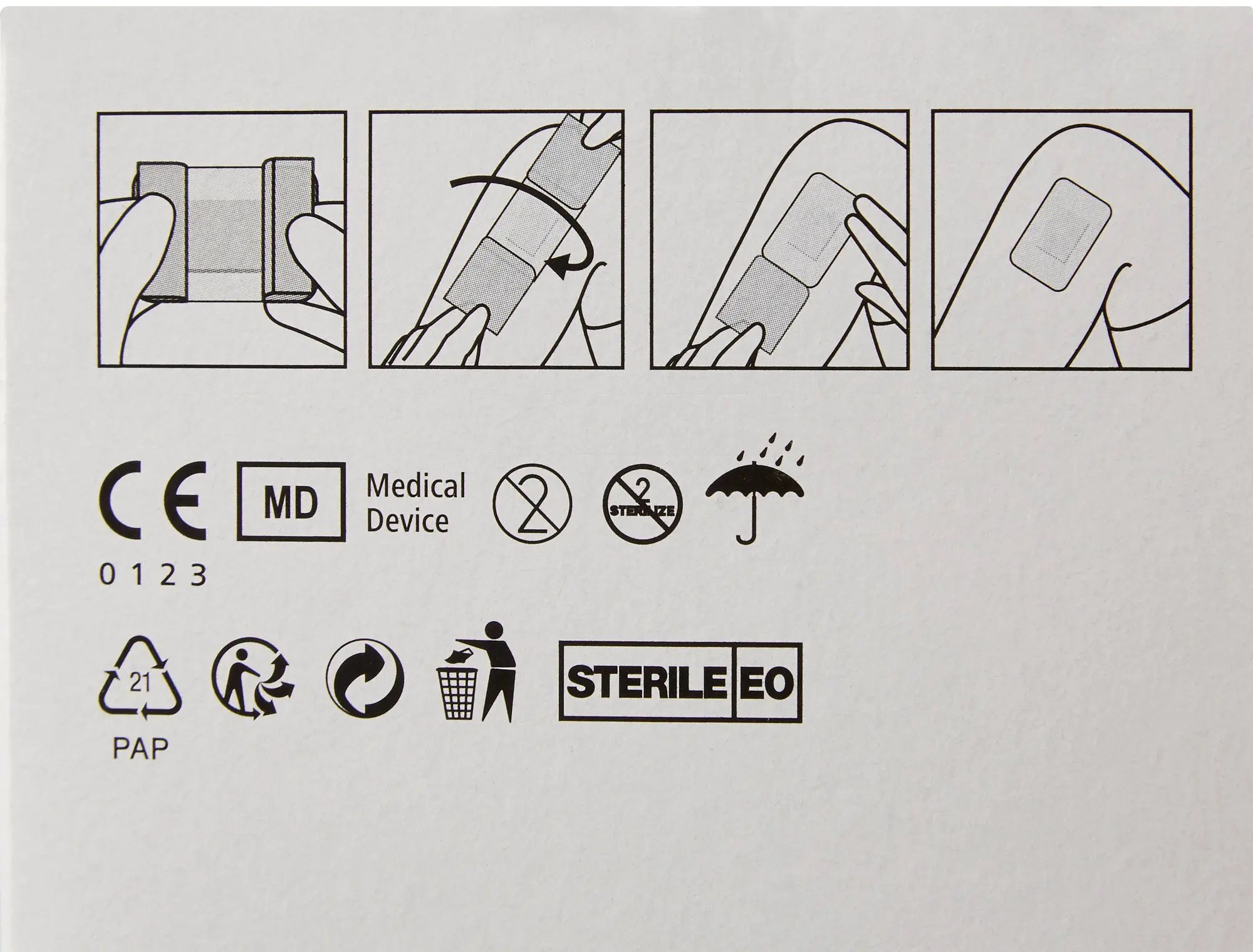 Hartmann Cosmopor Sterile Adhesive Wound Dressing