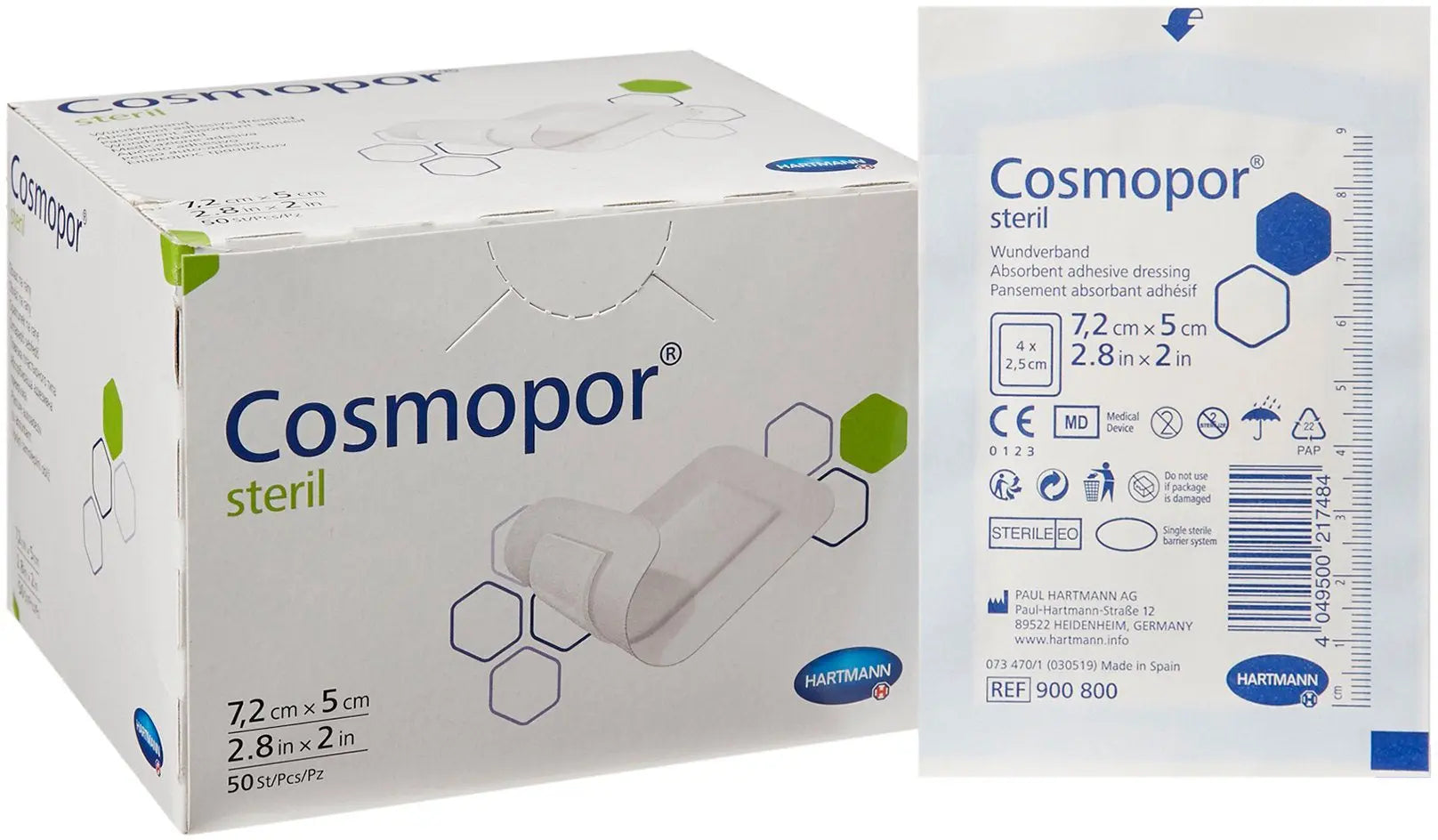 Hartmann Cosmopor Sterile Adhesive Wound Dressing
