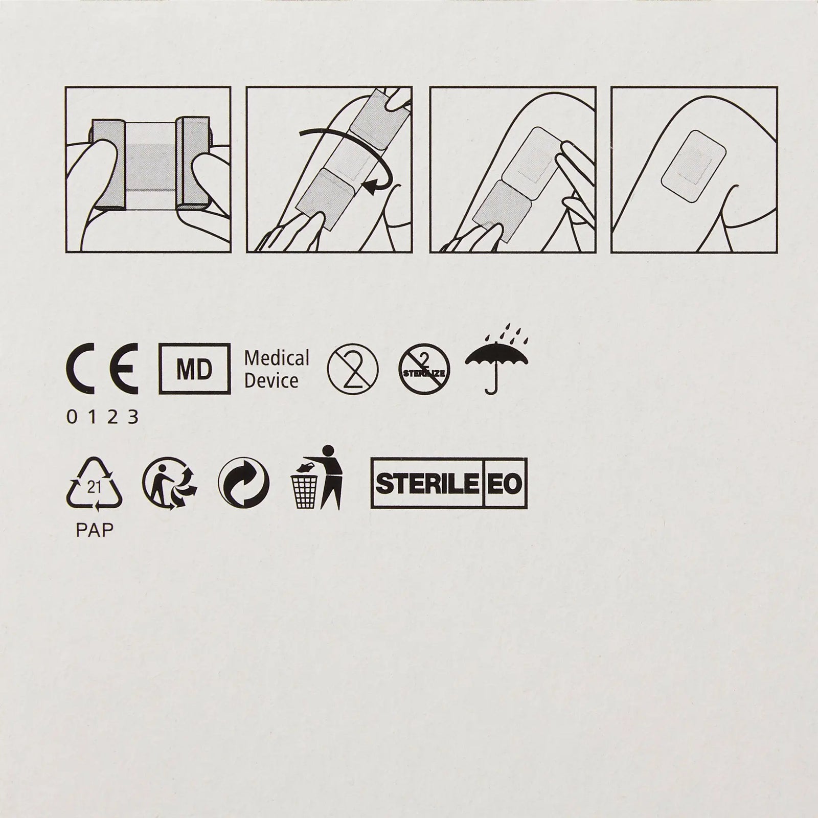 Hartmann Cosmopor Sterile Adhesive Wound Dressing