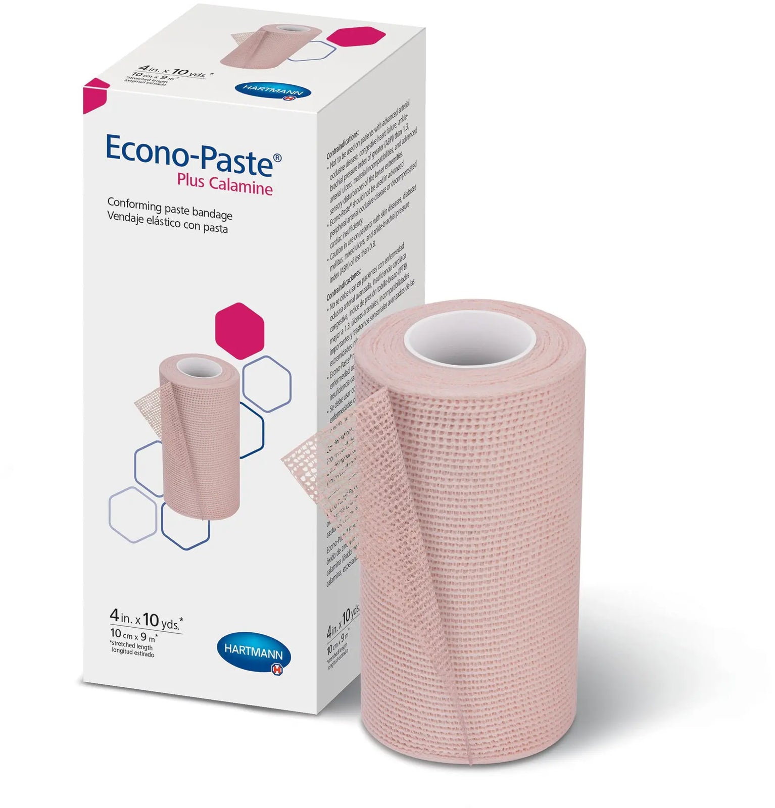Hartmann Econo-Paste Conforming Paste Bandage Plus Calamine