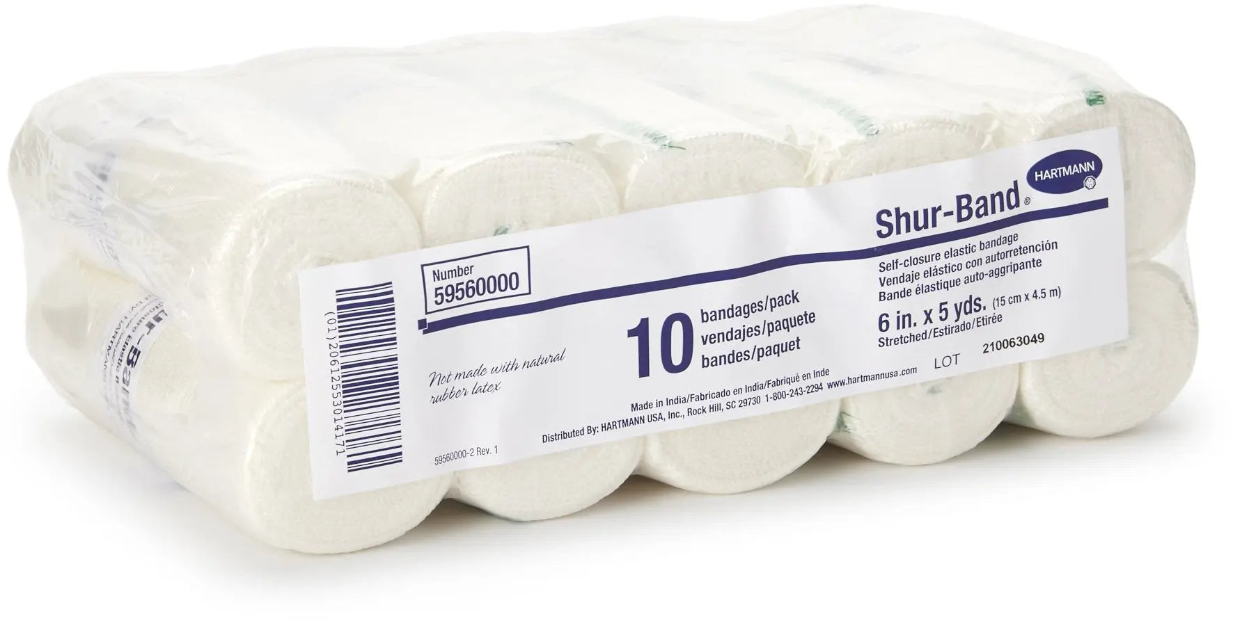 Hartmann Shur-Band LF Non-Sterile Self-Closure Elastic Bandages