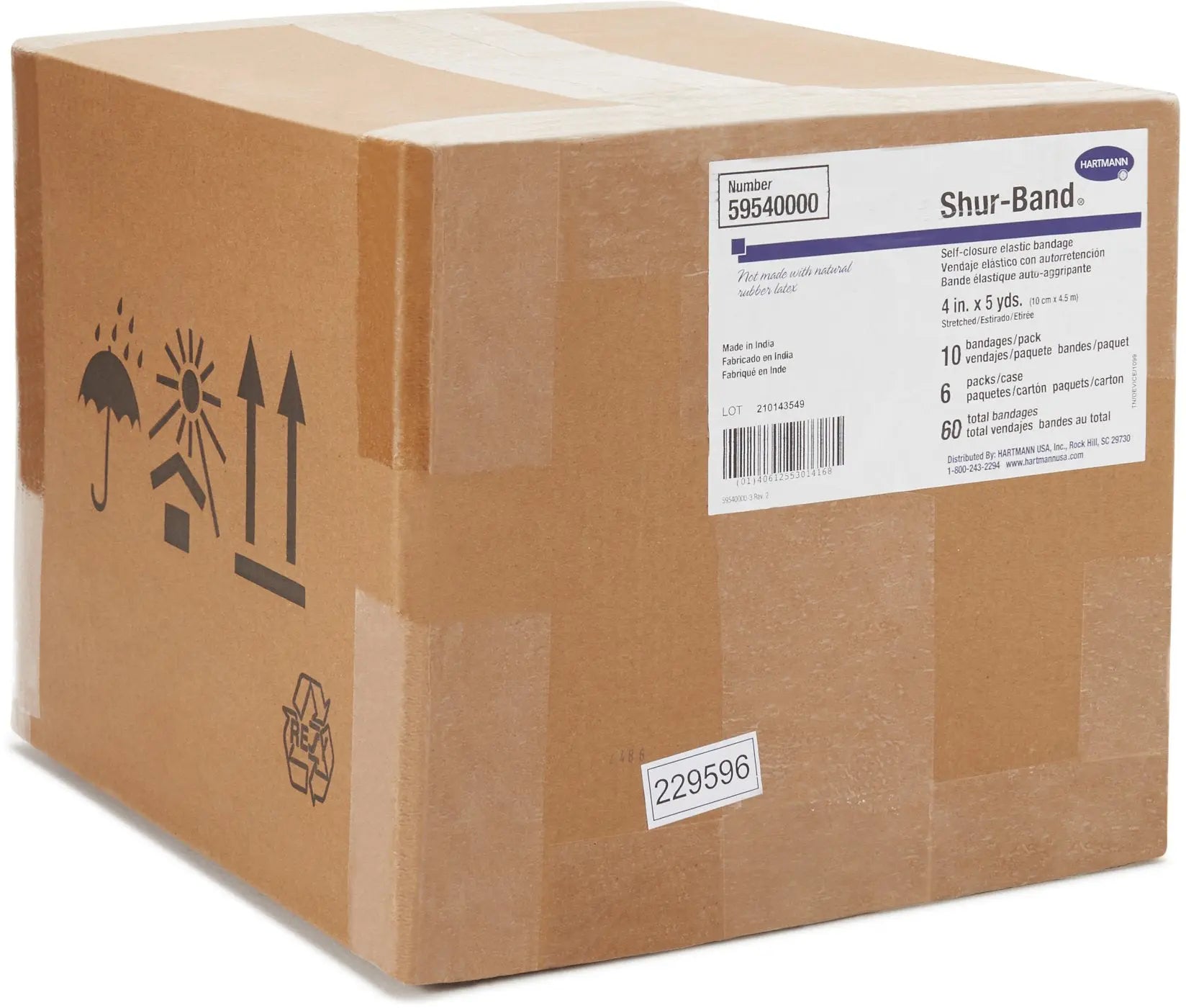 Hartmann Shur-Band LF Non-Sterile Self-Closure Elastic Bandages