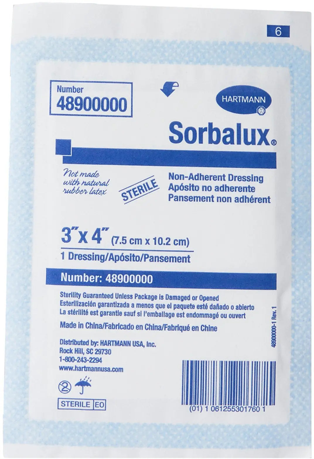 Hartmann Sorbalux Non-Adherent Dressing