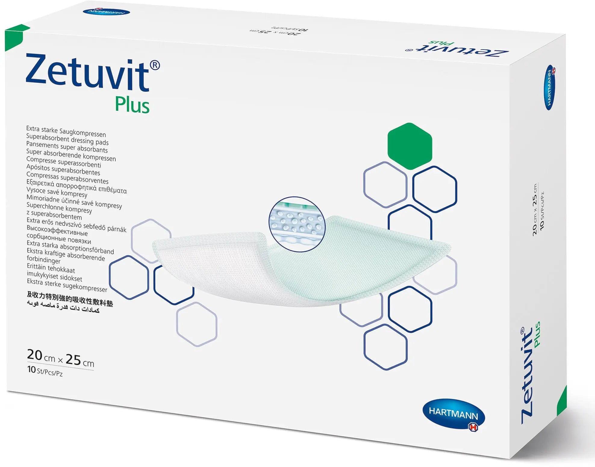 Hartmann Zetuvit Plus Super Absorbent Dressing