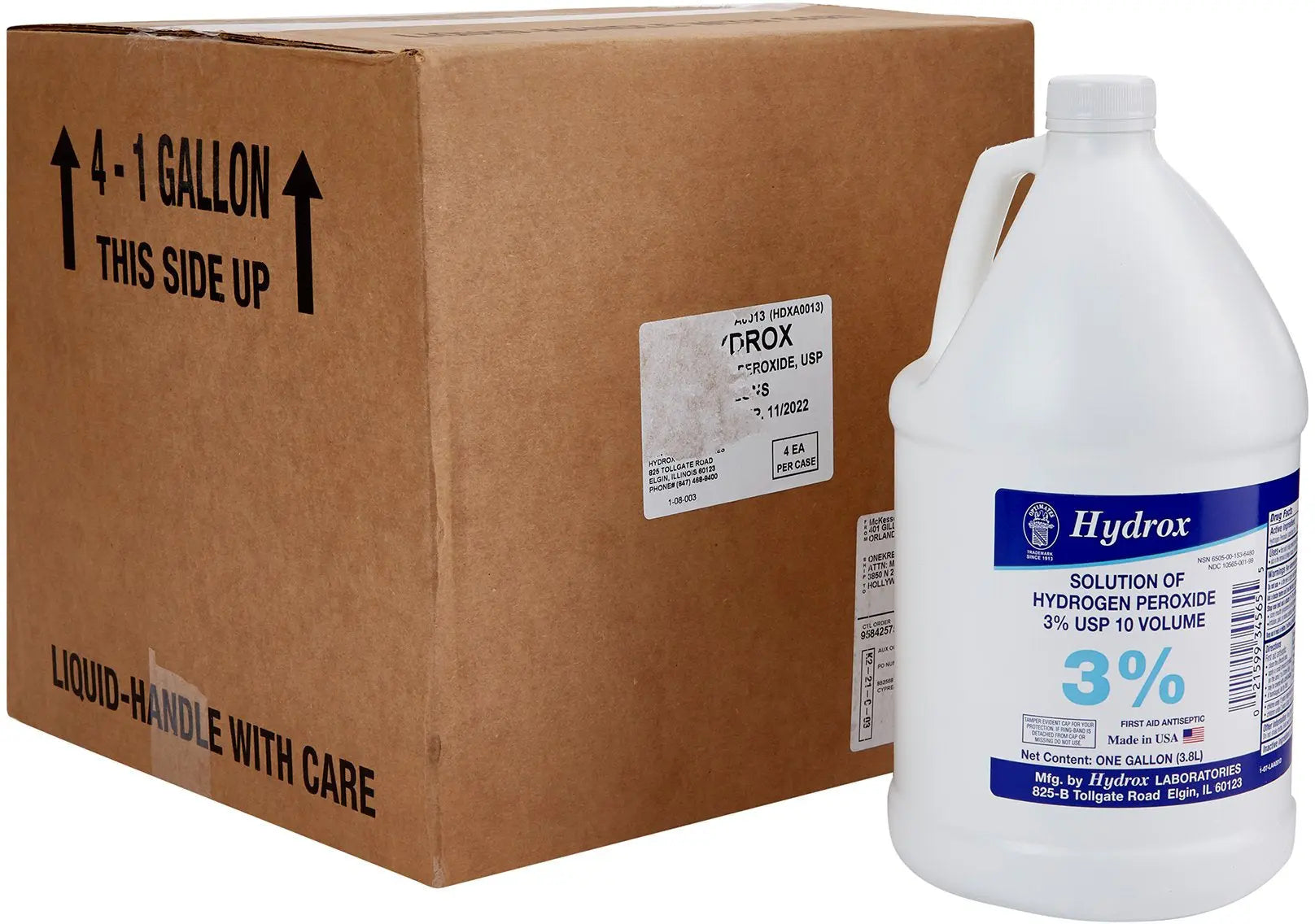 Hydrox Solution of Hydrogen Peroxide 3% USP 10 Volume