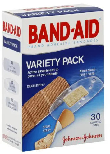 Johnson & Johnson Band-Aid Brand Adhesive Bandages Variety Pack