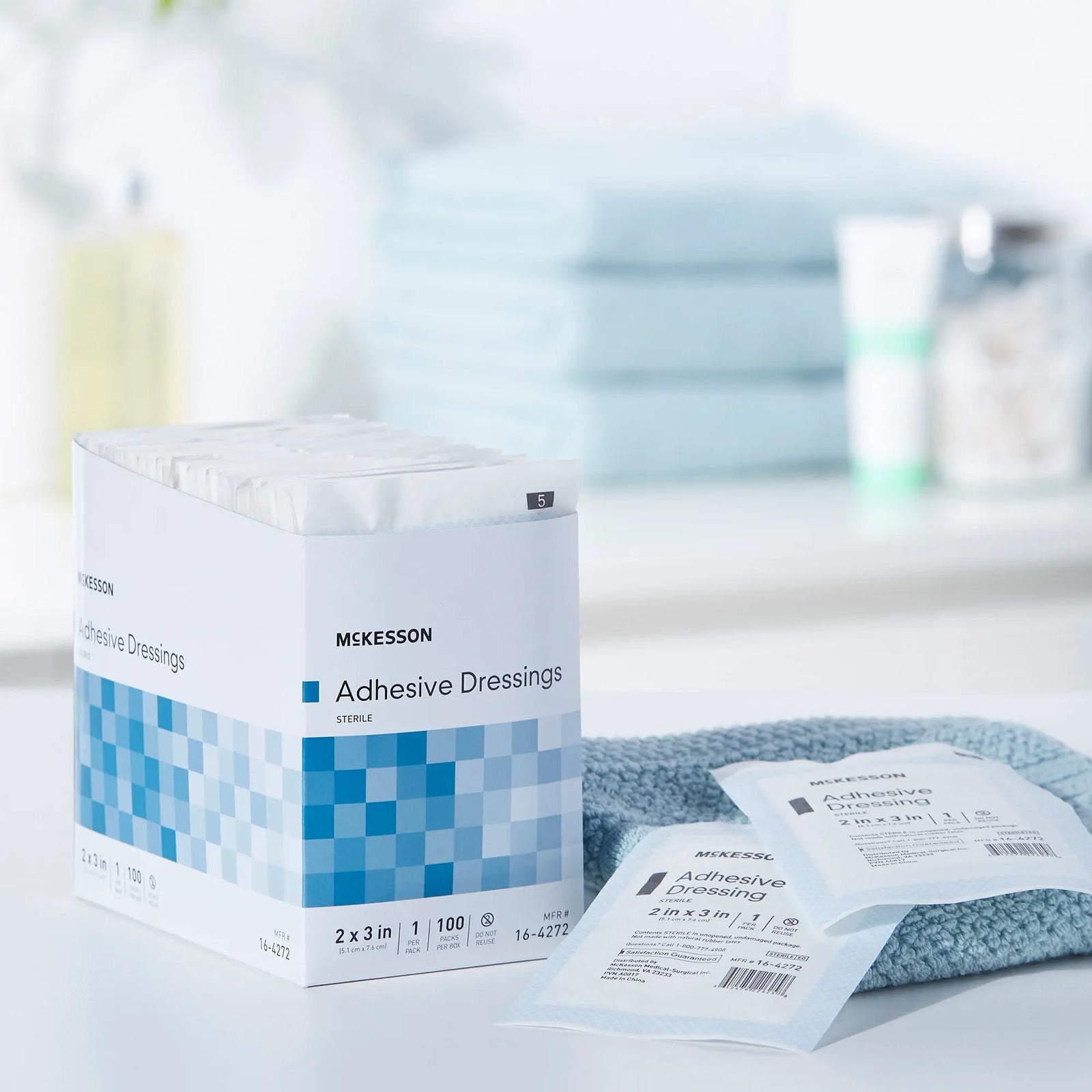 McKesson Adhesive Dressings Sterile