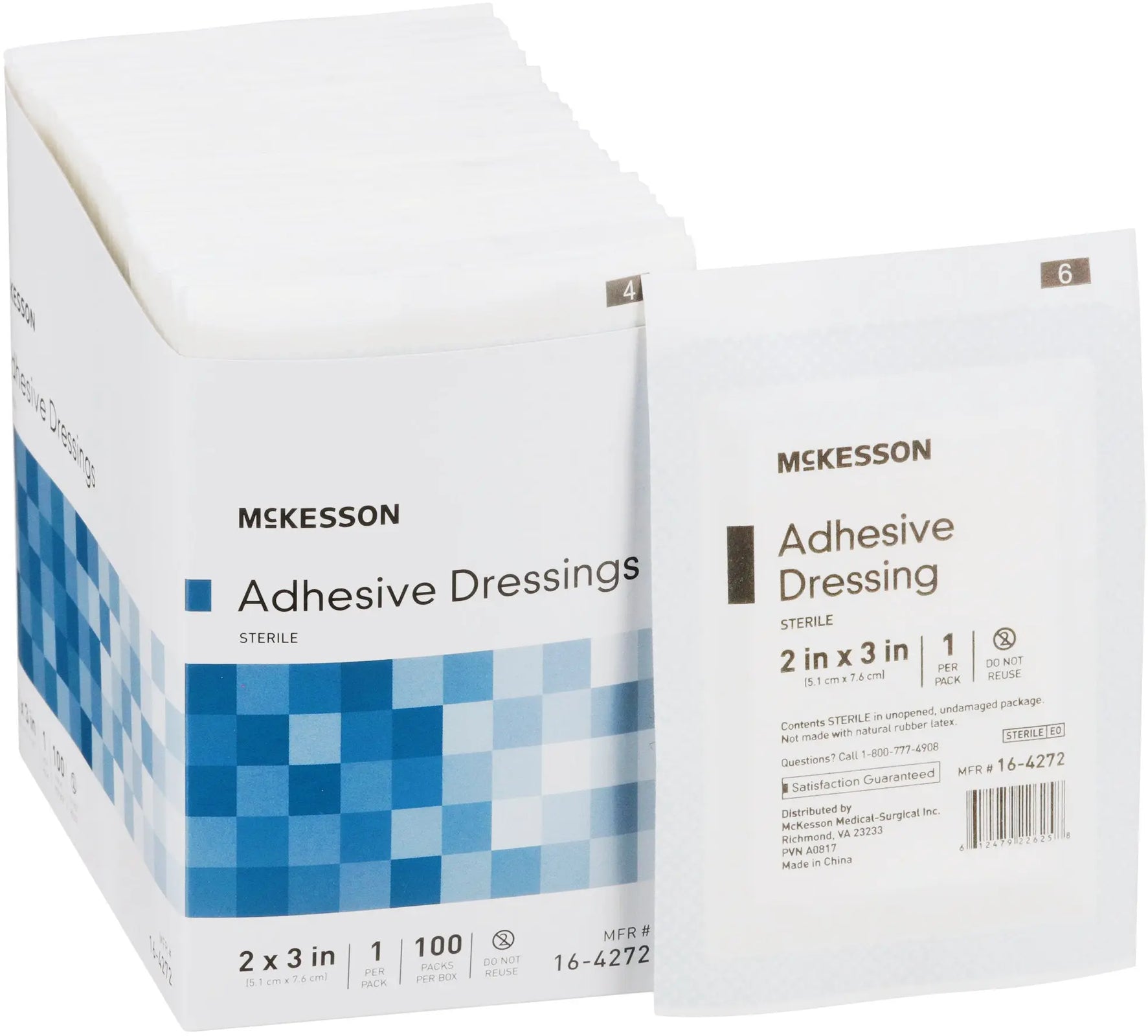 McKesson Adhesive Dressings Sterile