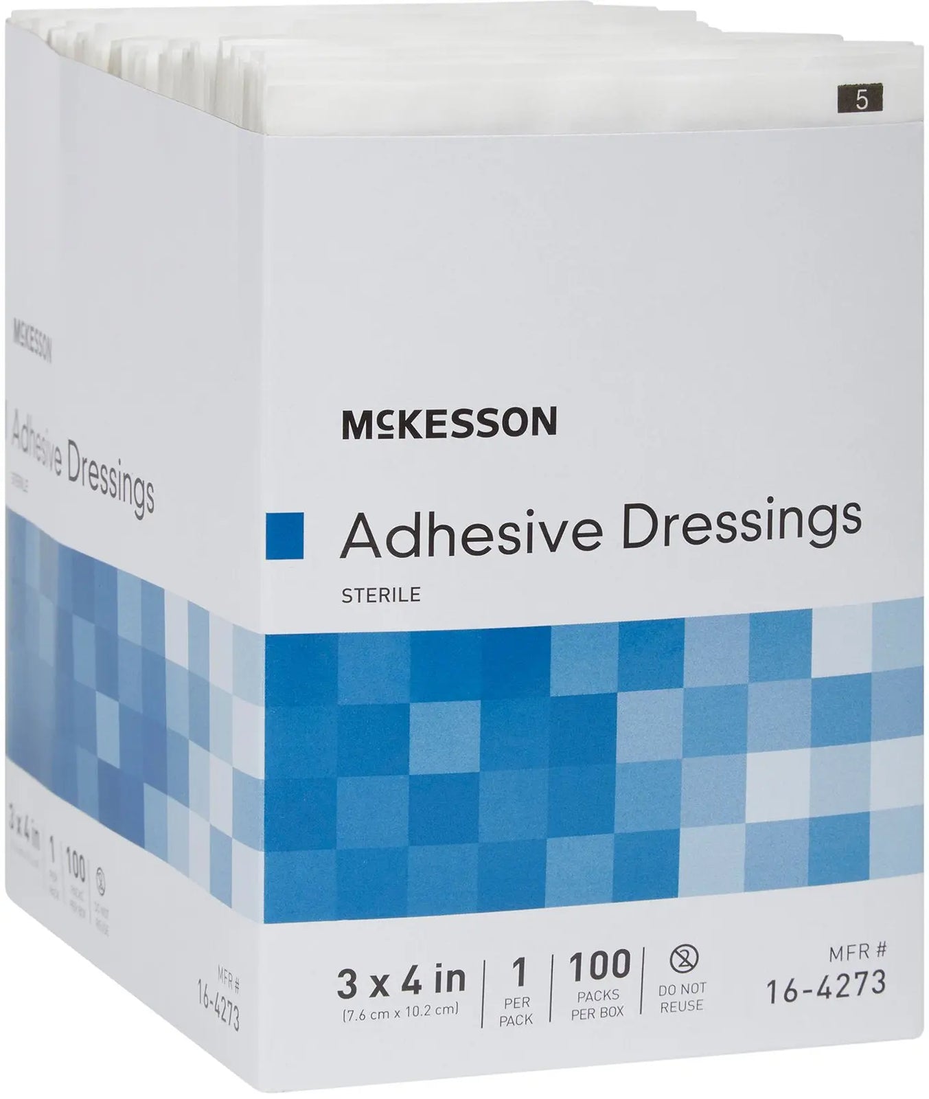 McKesson Adhesive Dressings Sterile