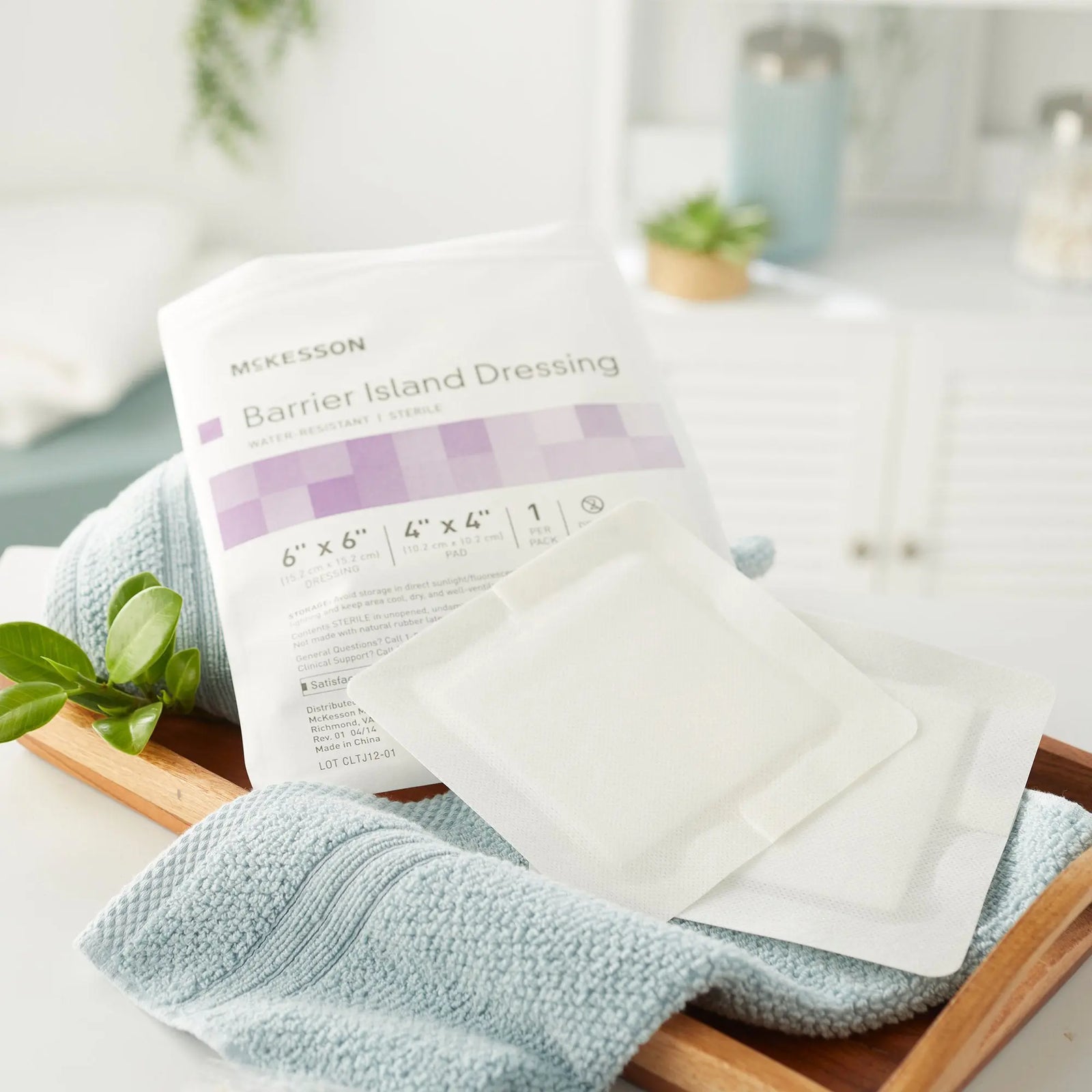 McKesson Barrier Island Dressing Sterile