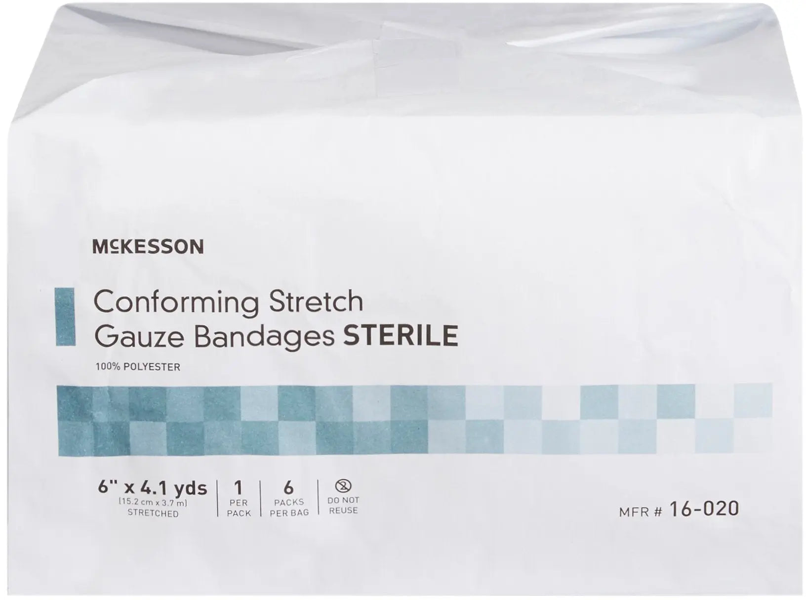 McKesson Conforming Stretch Gauze Bandages Sterile