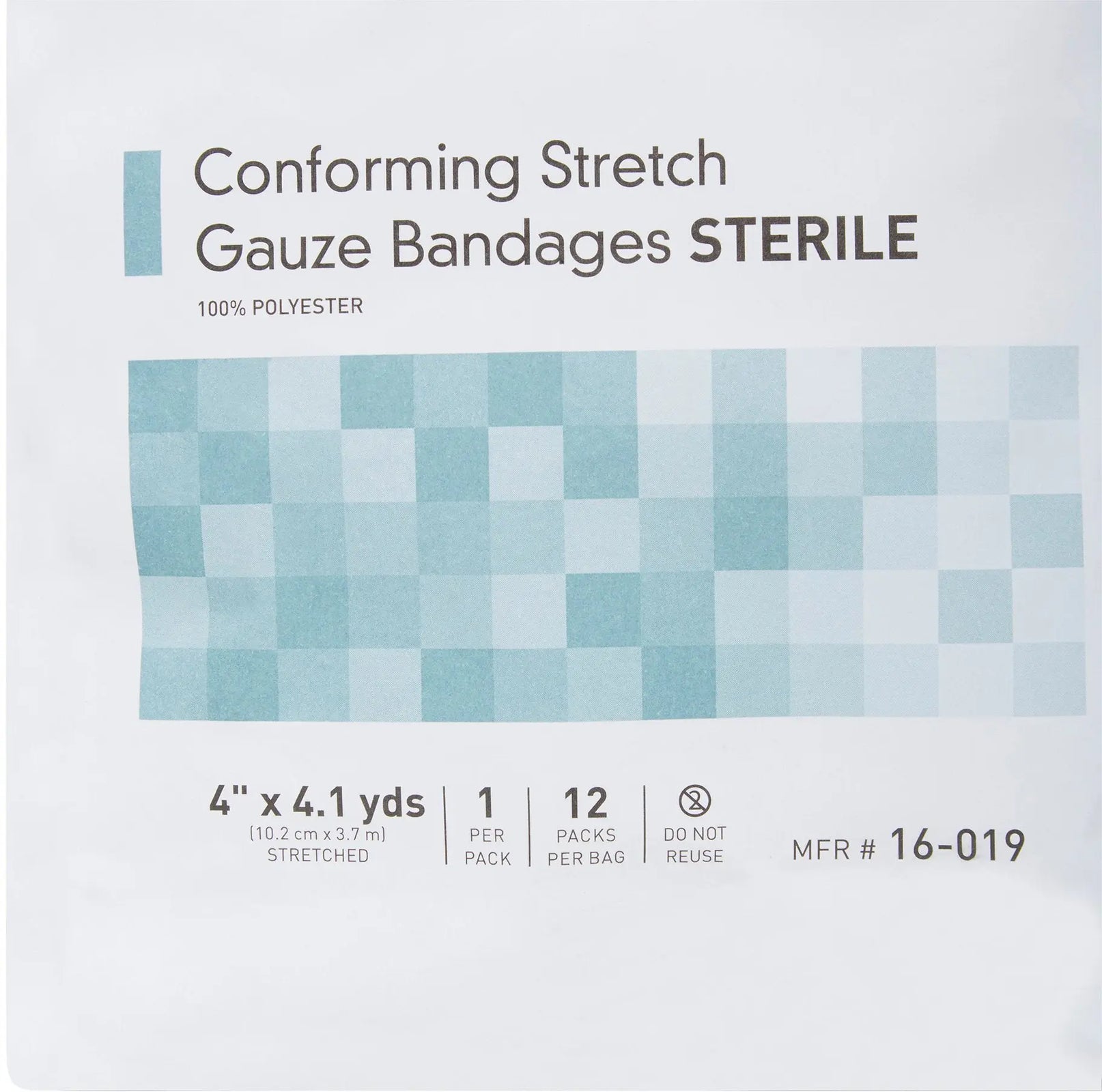 McKesson Conforming Stretch Gauze Bandages Sterile