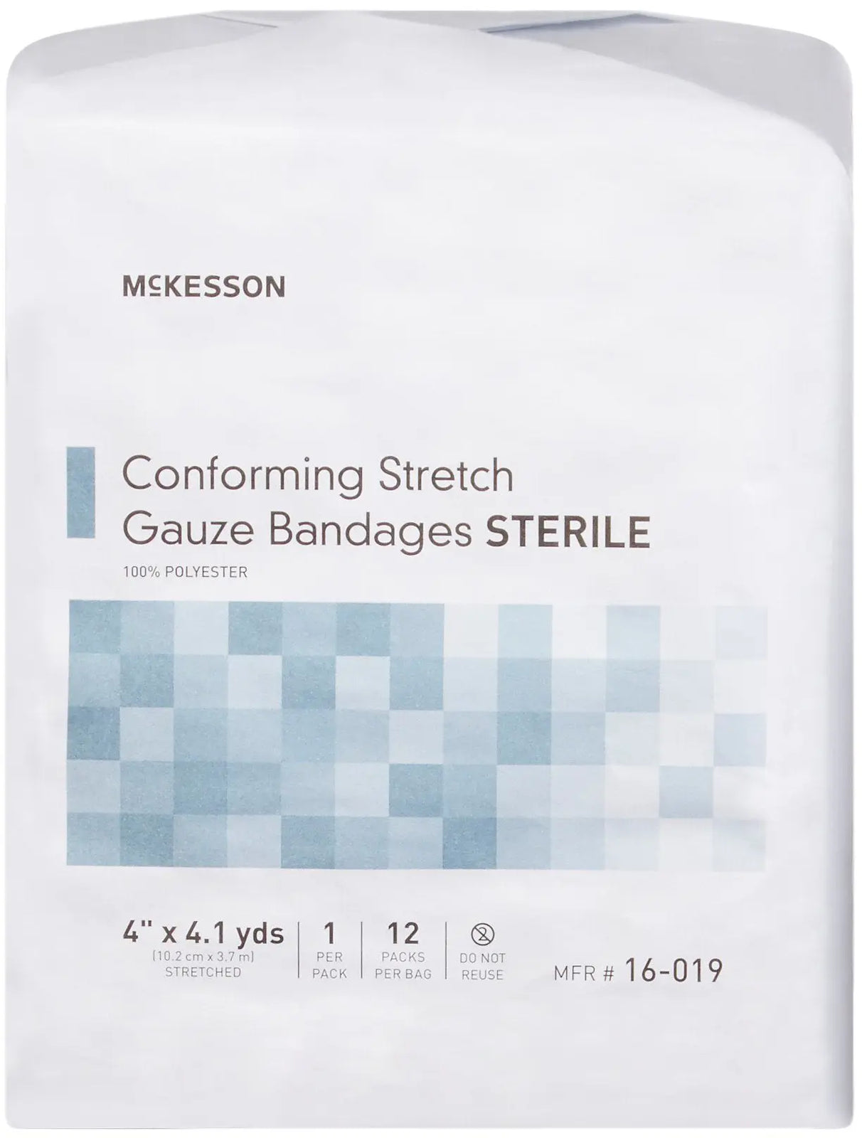 McKesson Conforming Stretch Gauze Bandages Sterile