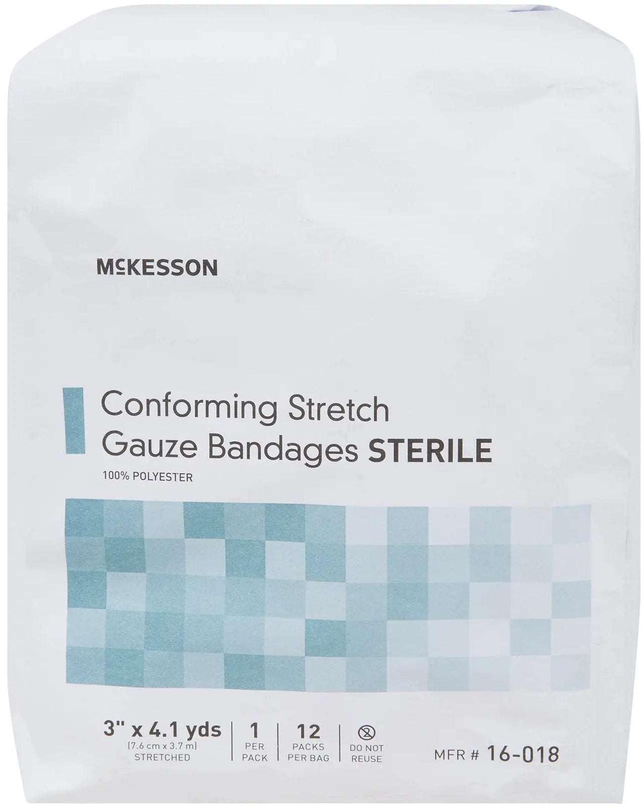 McKesson Conforming Stretch Gauze Bandages Sterile