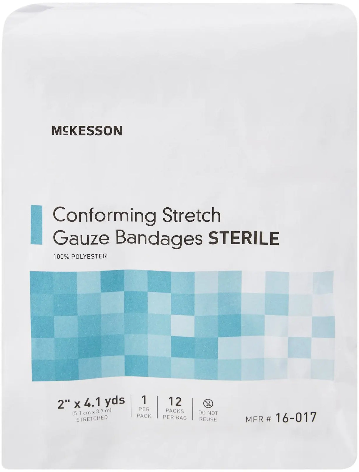 McKesson Conforming Stretch Gauze Bandages Sterile
