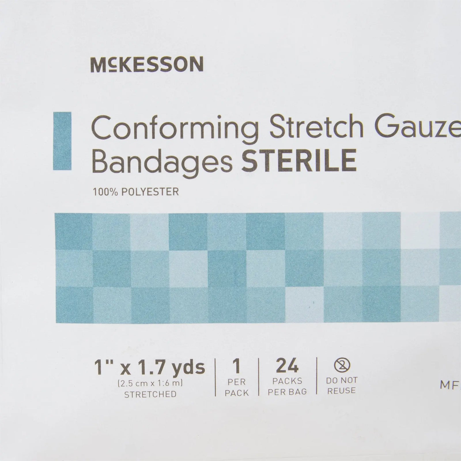 McKesson Conforming Stretch Gauze Bandages Sterile