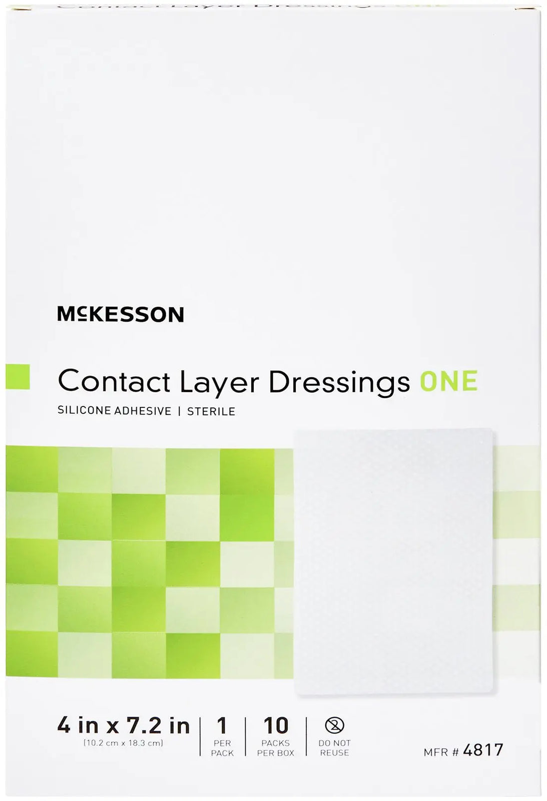 McKesson Contact Layer Dressings ONE