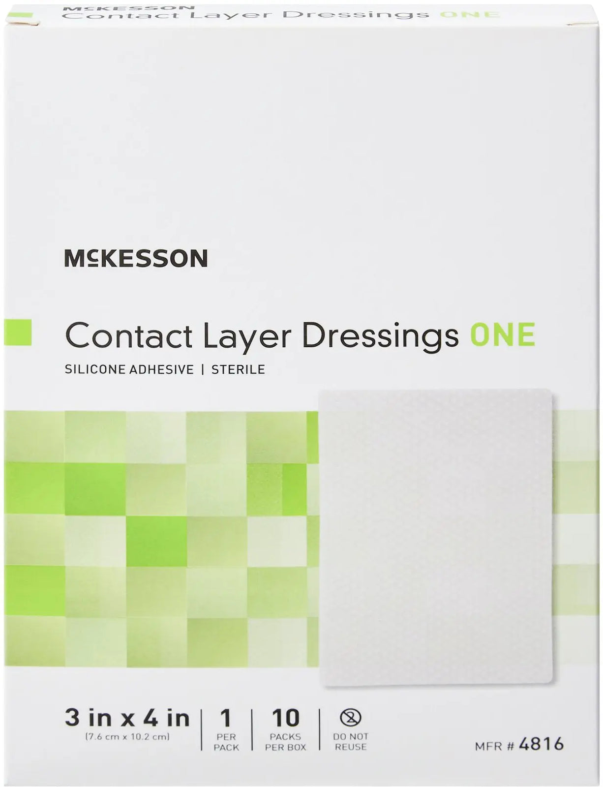 McKesson Contact Layer Dressings ONE