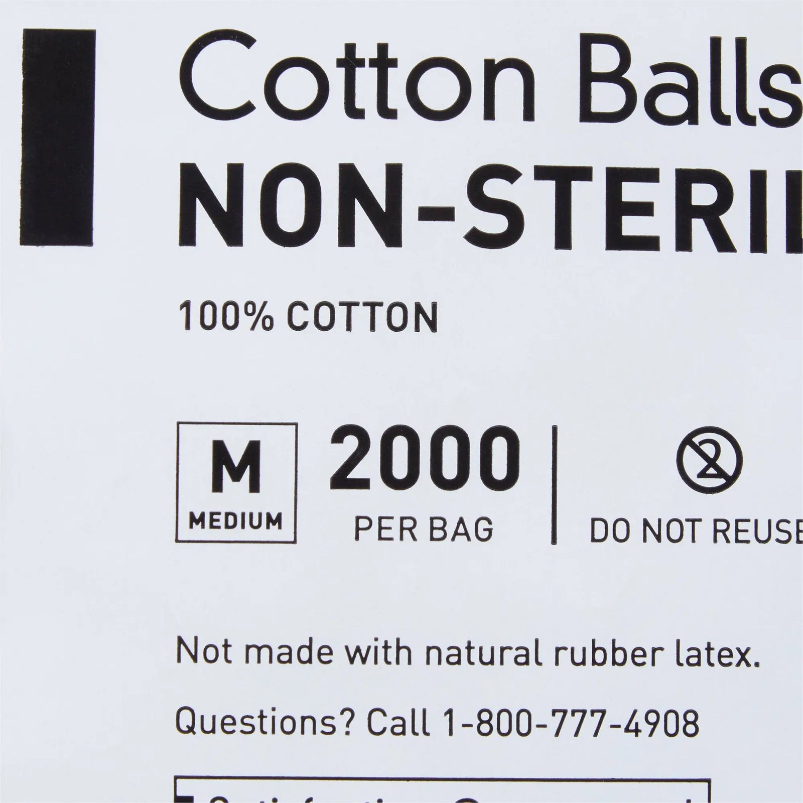 McKesson Cotton Balls Non-Sterile