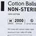 McKesson Cotton Balls Non-Sterile