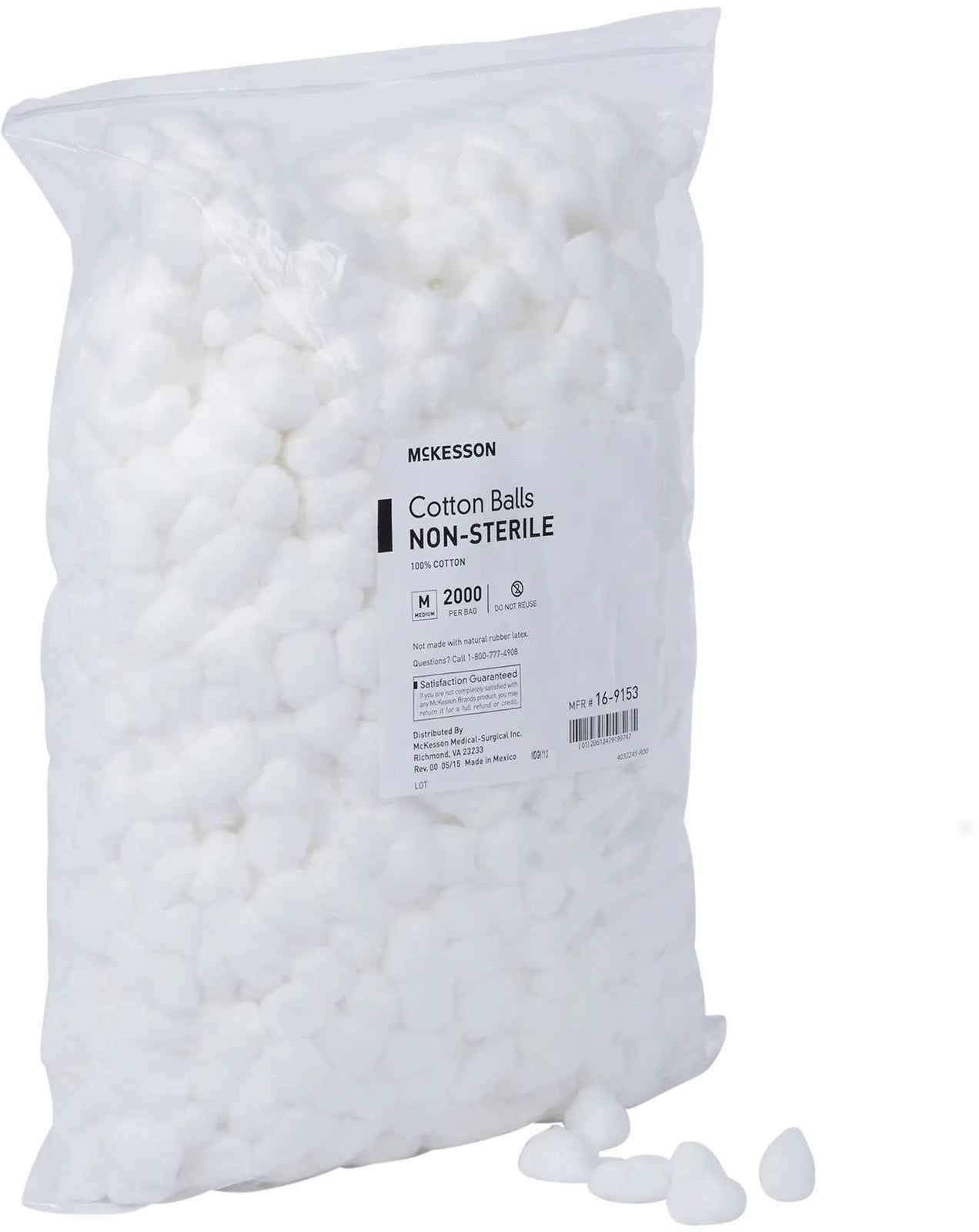 McKesson Cotton Balls Non-Sterile