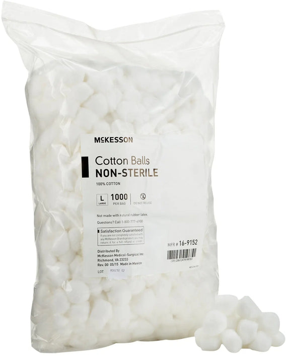 McKesson Cotton Balls Non-Sterile
