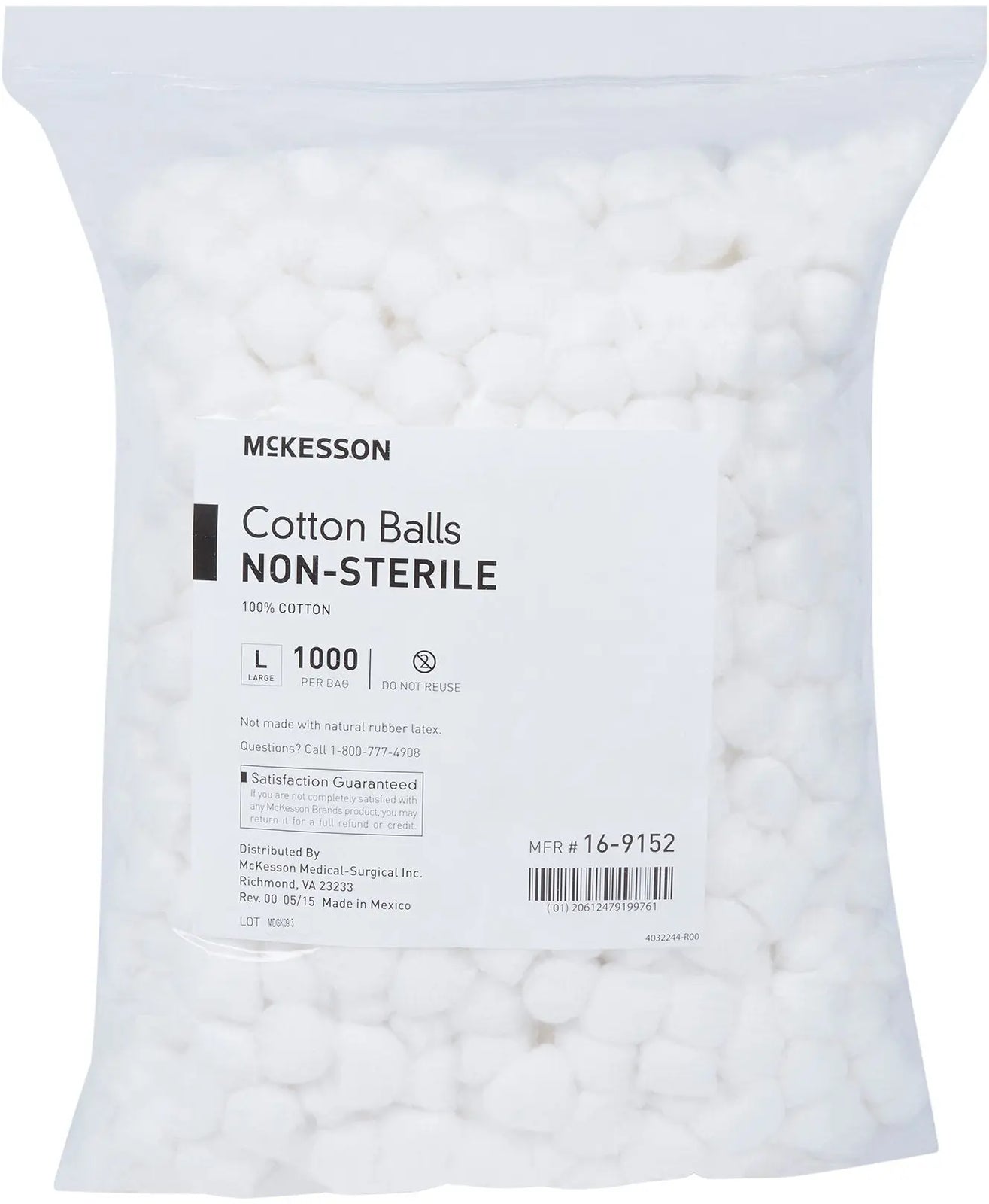 McKesson Cotton Balls Non-Sterile