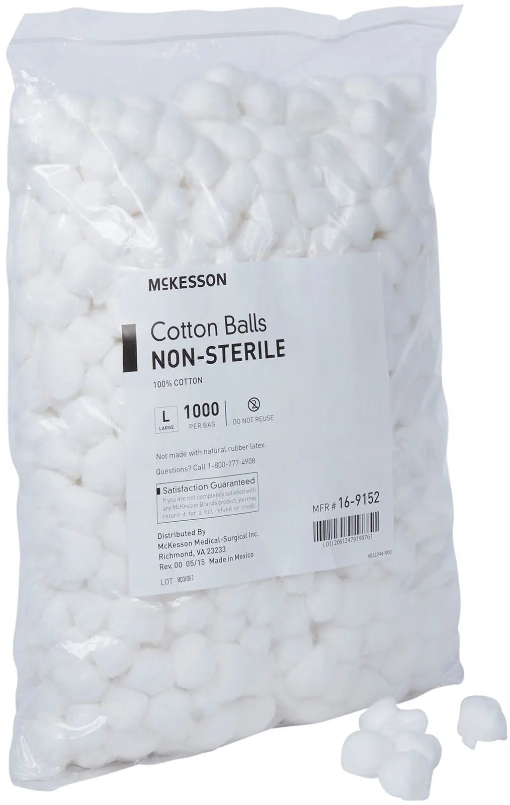 McKesson Cotton Balls Non-Sterile