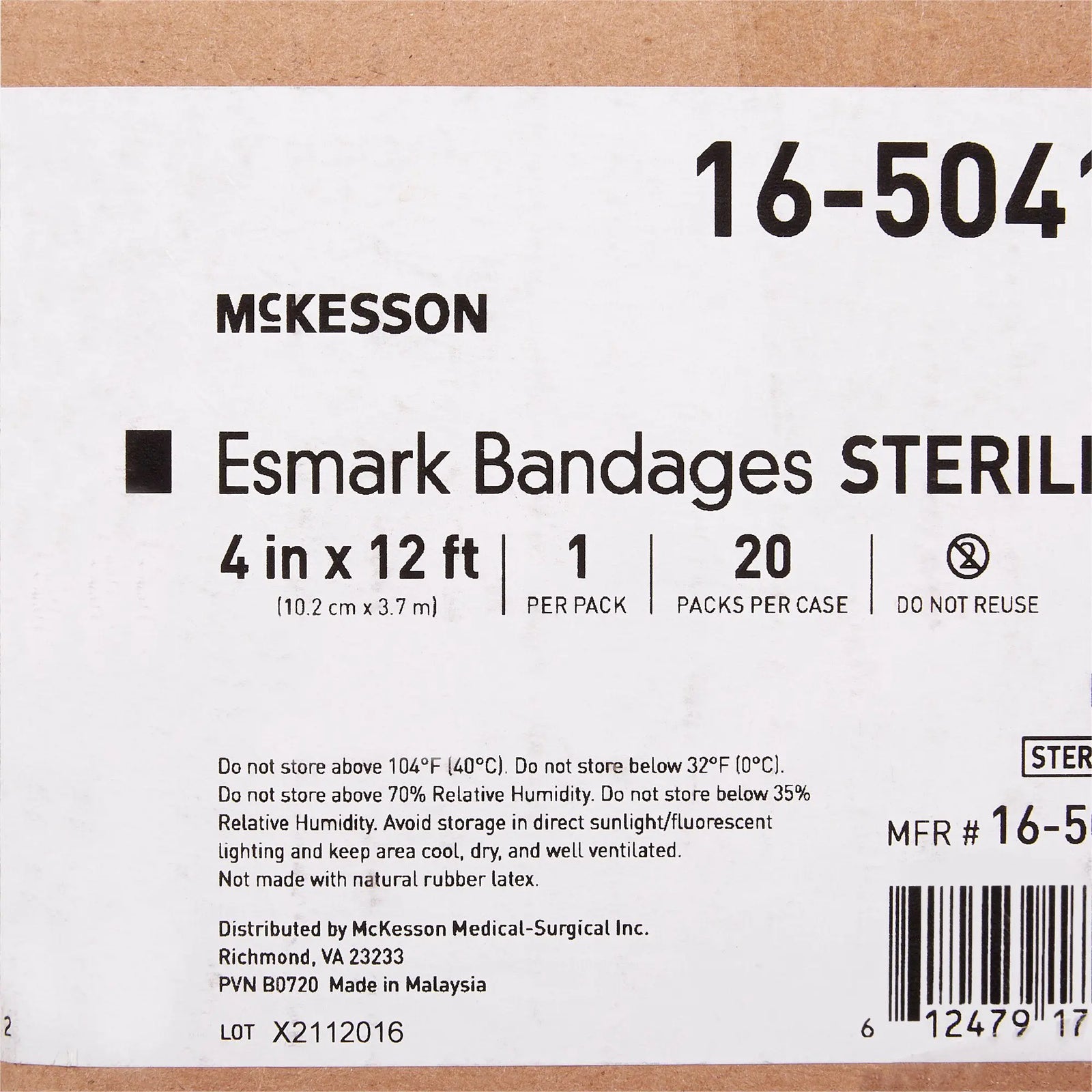 McKesson Esmark Bandage Sterile