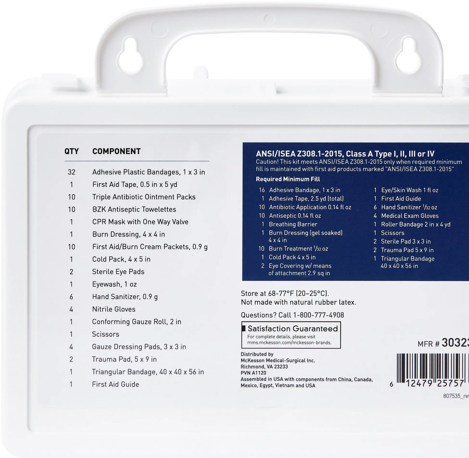 McKesson First Aid Kit 25 Person | ANSI/OSHA Complaint