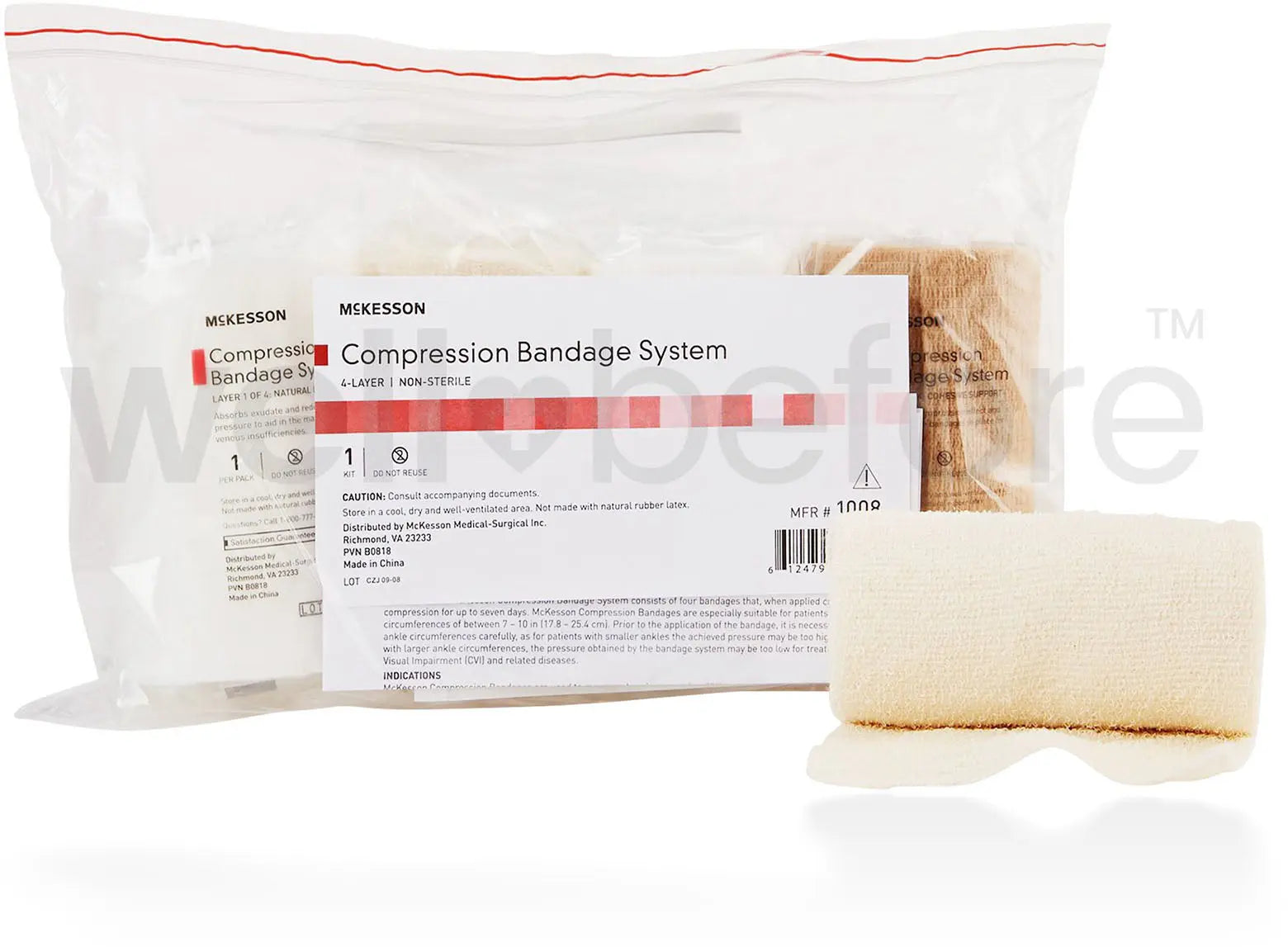 McKesson Four-Layer Compression Bandage System
