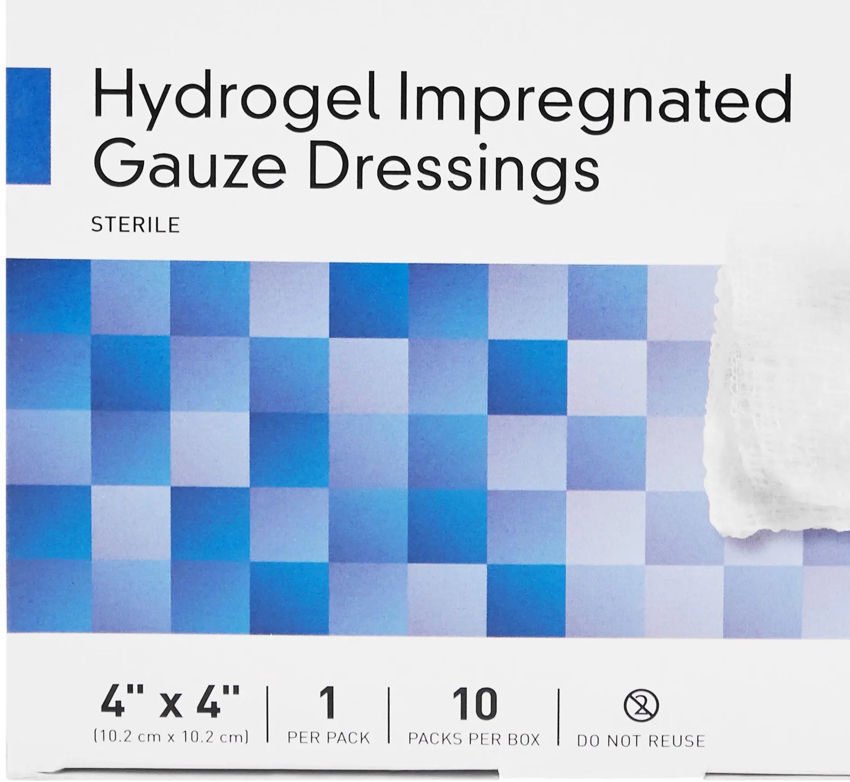 McKesson Hydrogel Impregnated Gauze Dressings
