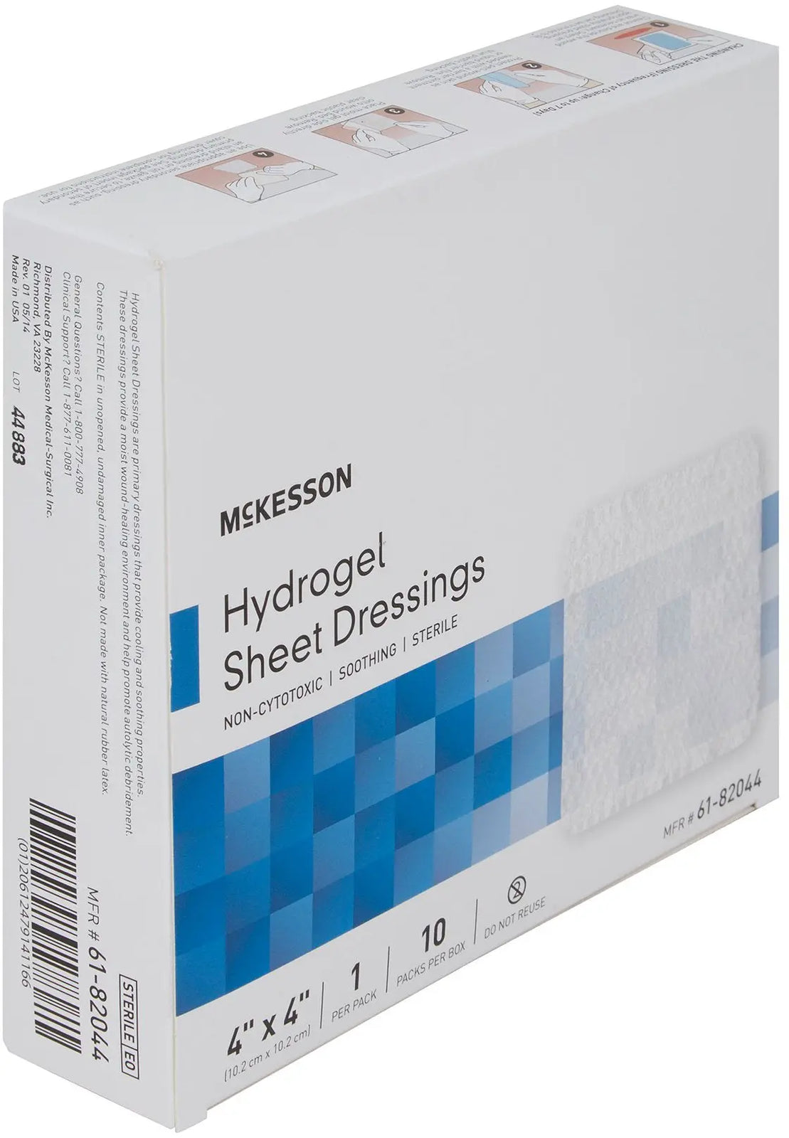 McKesson Hydrogel Sheet Dressings