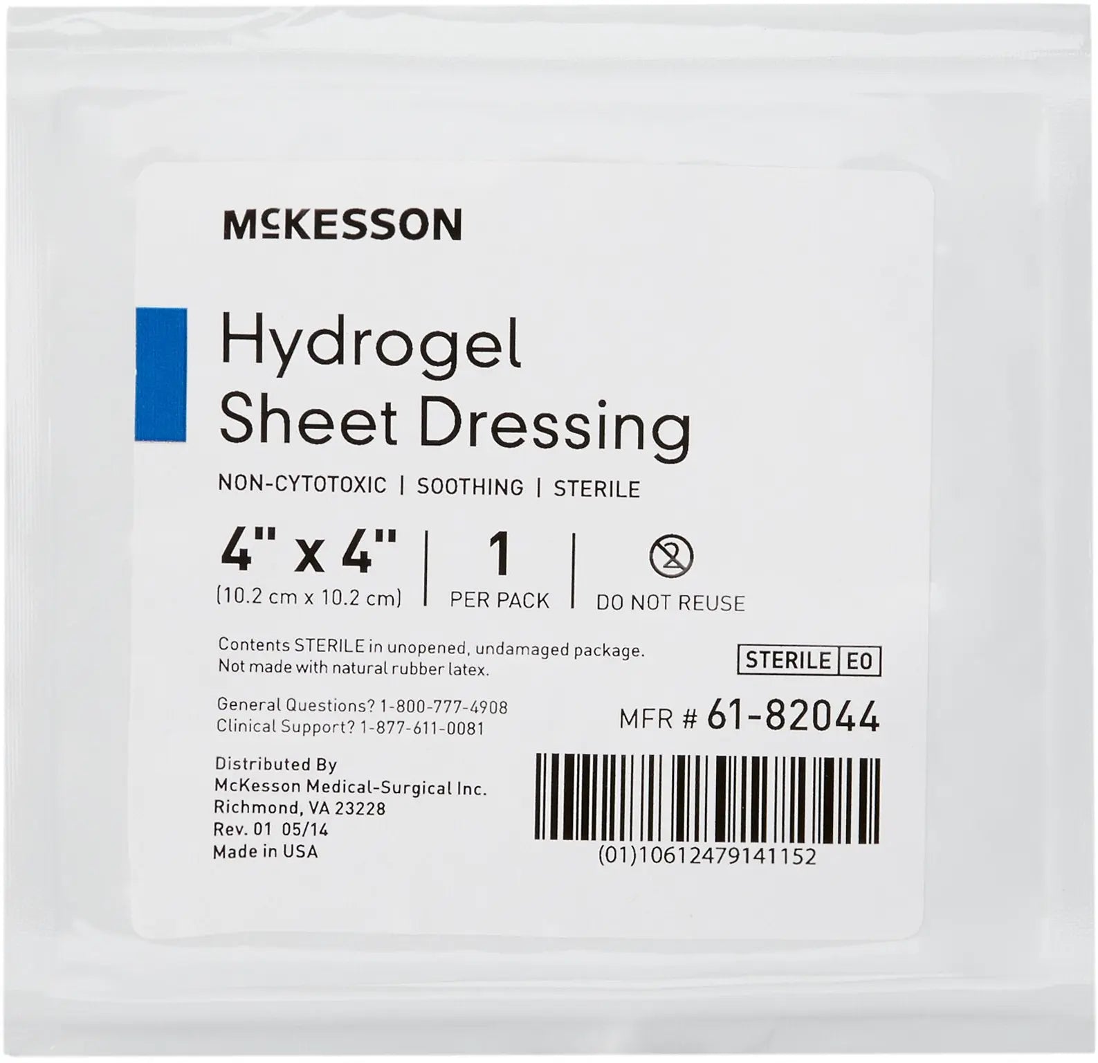 McKesson Hydrogel Sheet Dressings