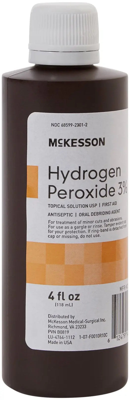 McKesson Hydrogen Peroxide 3% First Aid Antiseptic - 16 fl oz