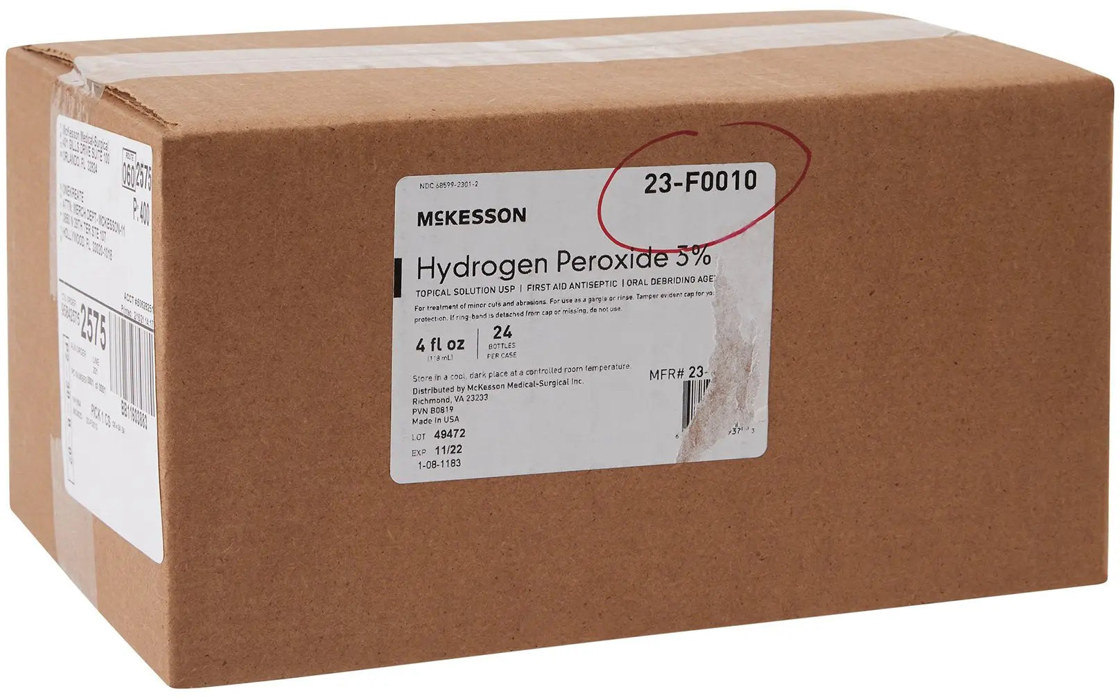 McKesson Hydrogen Peroxide 3%