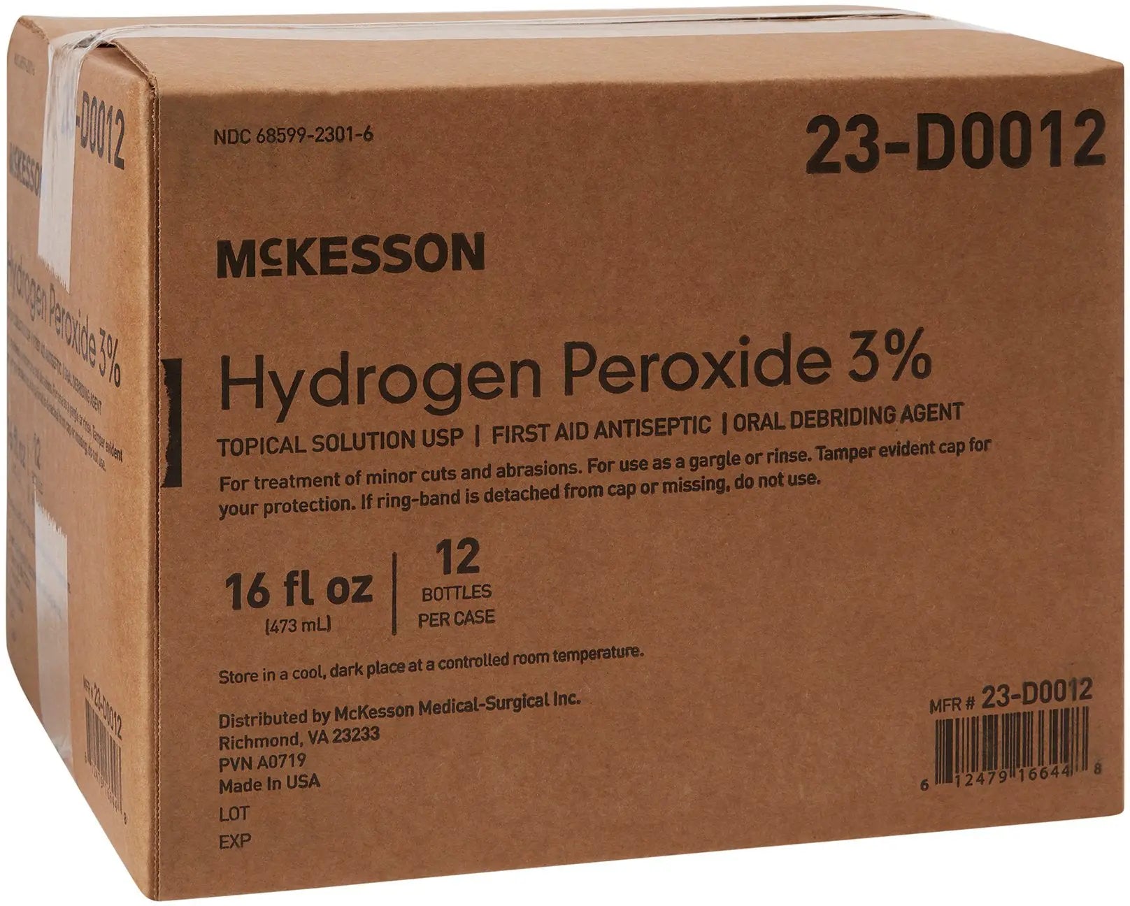 McKesson Hydrogen Peroxide 3%