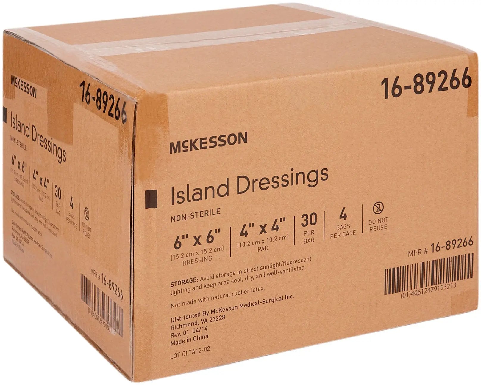 McKesson Island Dressings Non-Sterile