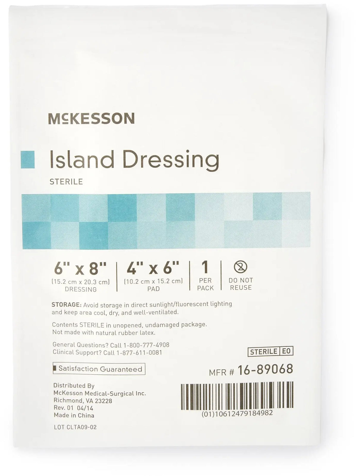 McKesson Island Dressings Sterile