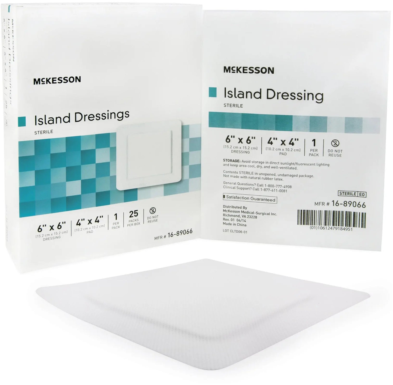 McKesson Island Dressings Sterile