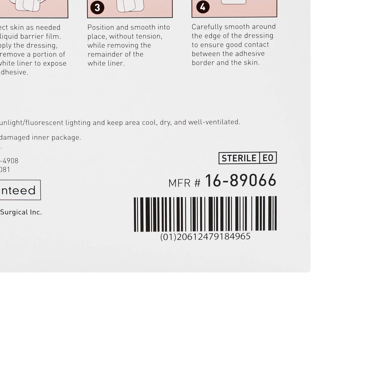 McKesson Island Dressings Sterile