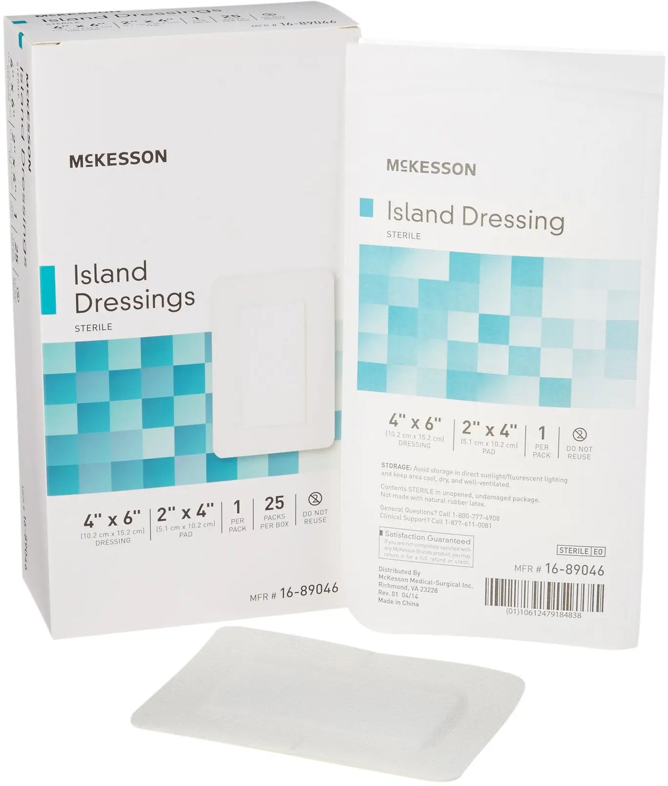 McKesson Island Dressings Sterile