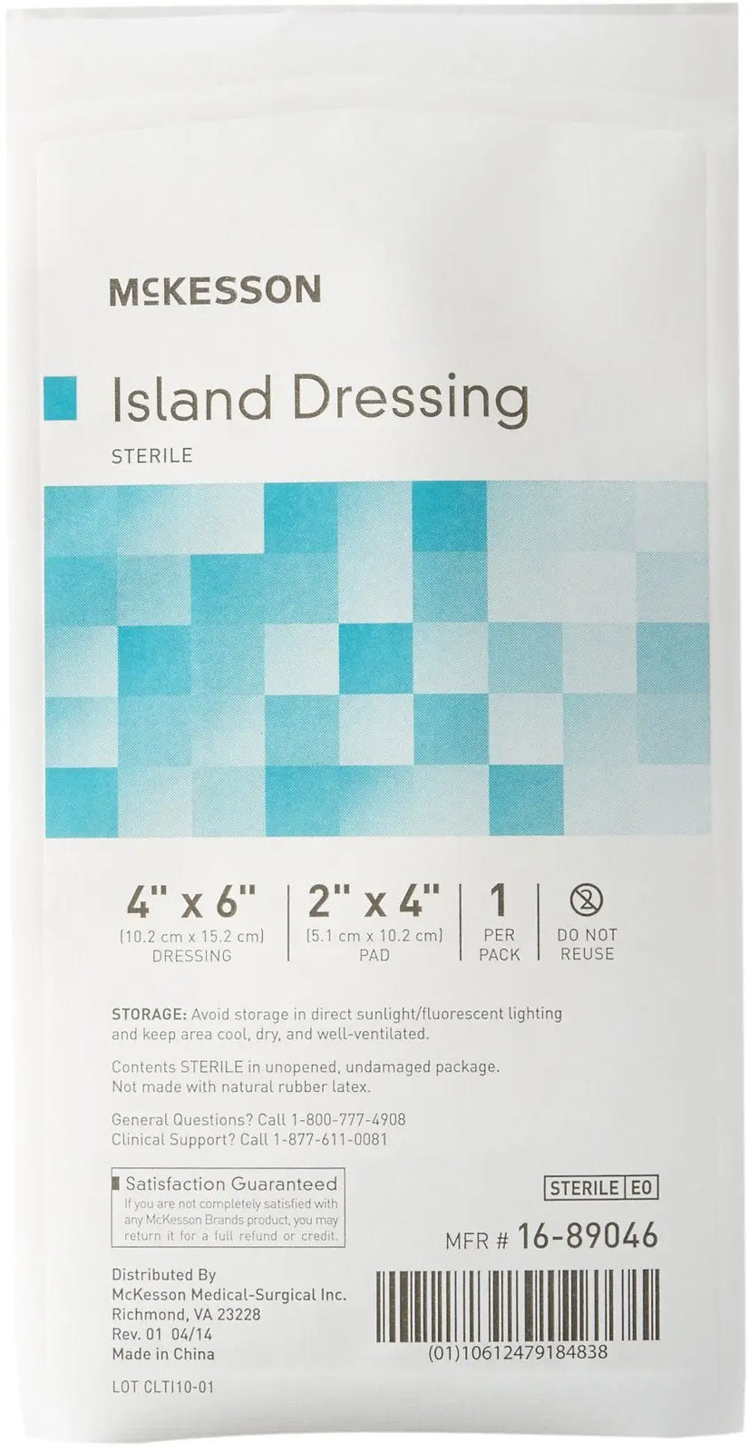 McKesson Island Dressings Sterile